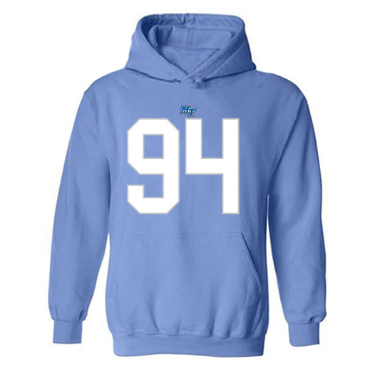 MTSU - NCAA Football : Ralph Mency - Hooded Sweatshirt