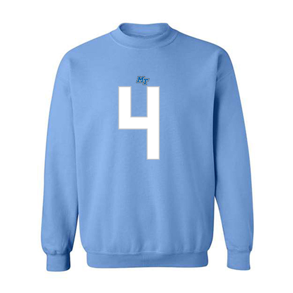 MTSU - NCAA Football : James Monds III - Replica Shersey Crewneck Sweatshirt