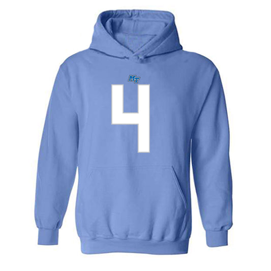 MTSU - NCAA Football : Terry Wilkins - Hooded Sweatshirt