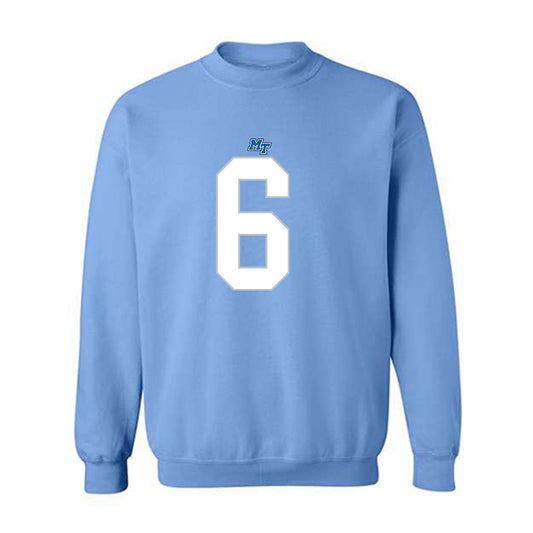 MTSU - NCAA Football : Antoine Jones - Replica Shersey Crewneck Sweatshirt-0