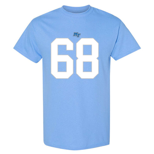 MTSU - NCAA Football : Jason Overton - Replica Shersey T-Shirt