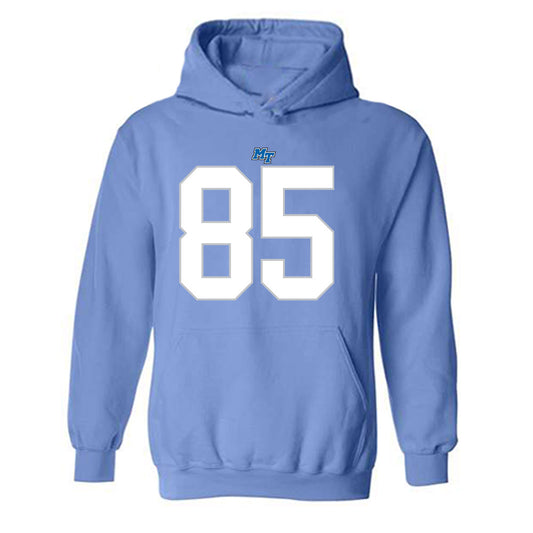 MTSU - NCAA Football : Neo Clifton - Replica Shersey Hooded Sweatshirt-0