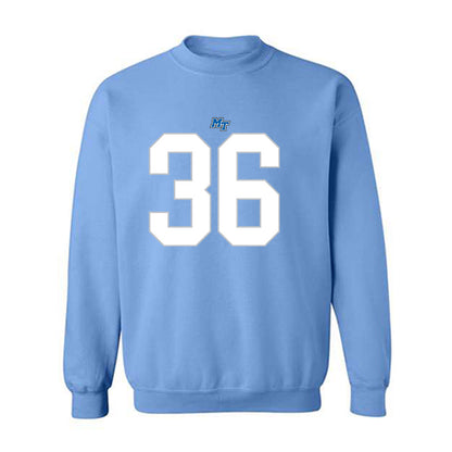 MTSU - NCAA Football : Jordan Thompson - Replica Shersey Crewneck Sweatshirt