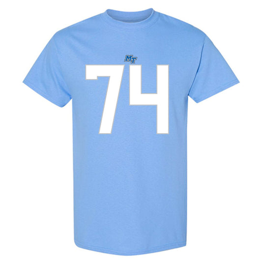 MTSU - NCAA Football : Jonathan Waller - Replica Shersey T-Shirt-0