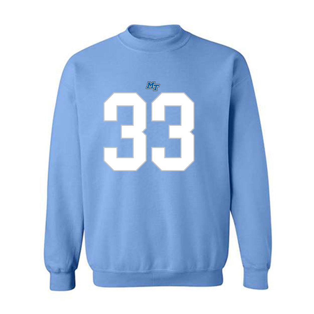 MTSU - NCAA Football : Taylor Ratinaud - Crewneck Sweatshirt