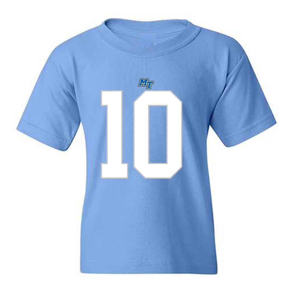 MTSU - NCAA Football : Jordan Chestnut - Replica Shersey Youth T-Shirt-0