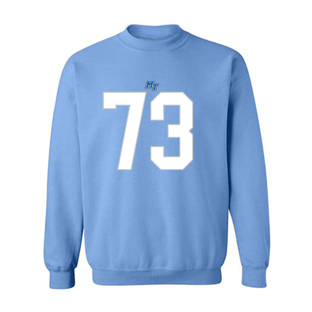 MTSU - NCAA Football : Joseph Habinowski - Replica Shersey Crewneck Sweatshirt-0