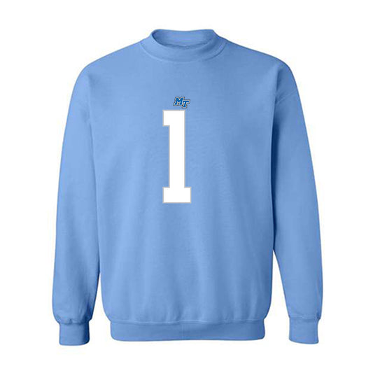 MTSU - NCAA Football : Omari Kelly - Replica Shersey Crewneck Sweatshirt