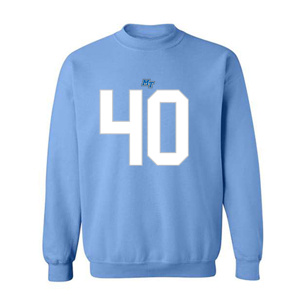 MTSU - NCAA Football : Henry Hamlin - Replica Shersey Crewneck Sweatshirt-0