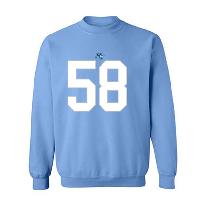 MTSU - NCAA Football : Korey Smith - Replica Shersey Crewneck Sweatshirt