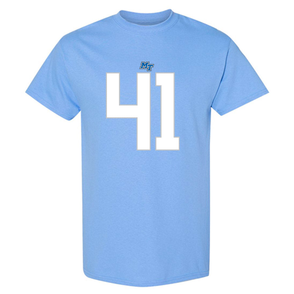 MTSU - NCAA Football : Christopher Kaup - Replica Shersey T-Shirt-0