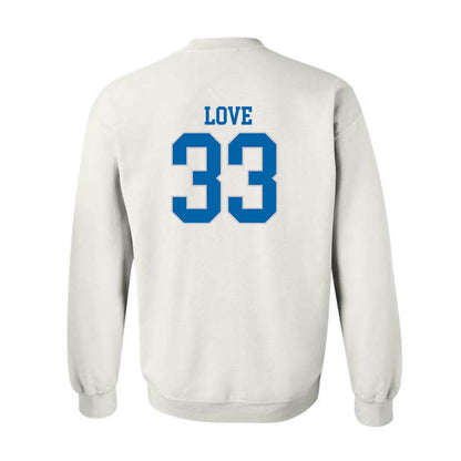 MTSU - NCAA Football : Malik Love - Replica Shersey Crewneck Sweatshirt