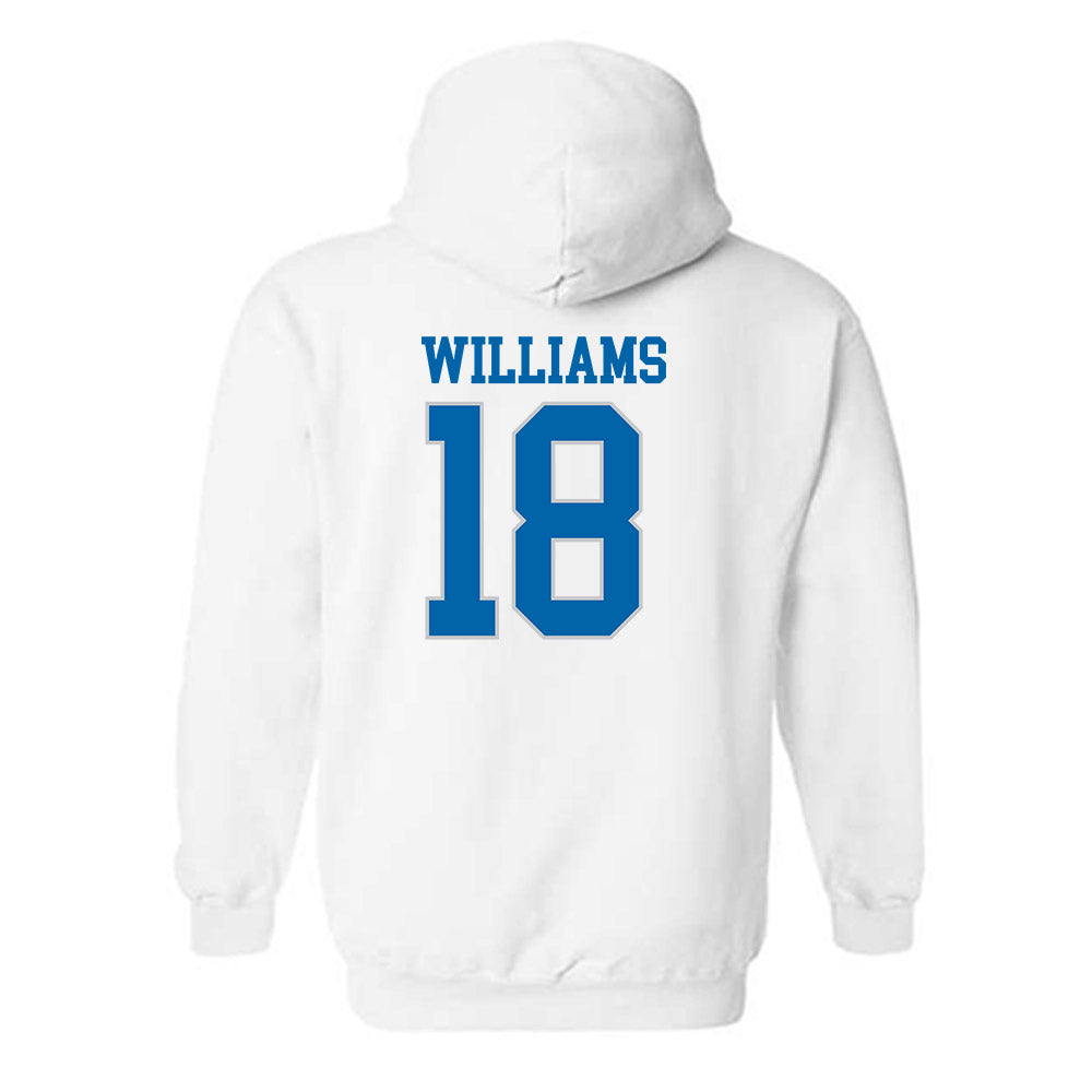 MTSU - NCAA Football : Xavier Williams - Replica Shersey Hooded Sweatshirt