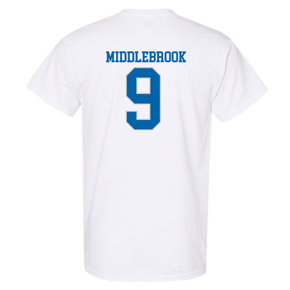 MTSU - NCAA Football : Jekail Middlebrook - Replica Shersey T-Shirt-1