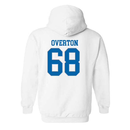 MTSU - NCAA Football : Jason Overton - Replica Shersey Hooded Sweatshirt