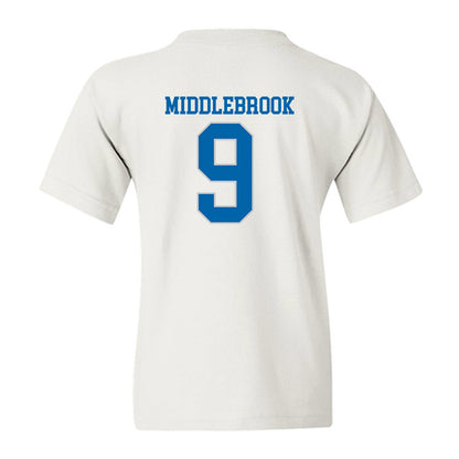 MTSU - NCAA Football : Jekail Middlebrook - Replica Shersey Youth T-Shirt-1