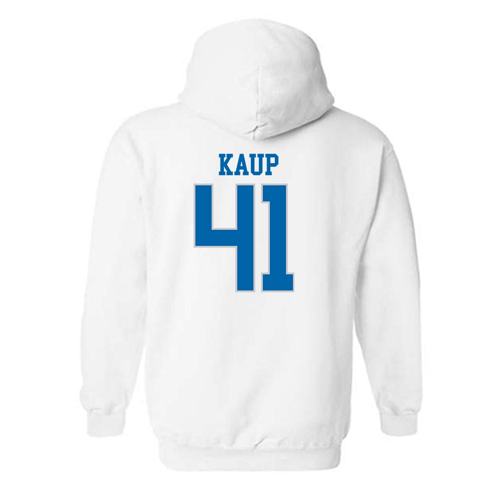 MTSU - NCAA Football : Christopher Kaup - Replica Shersey Hooded Sweatshirt-1