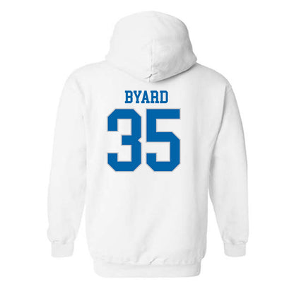 MTSU - NCAA Football : Muaaz Byard - Replica Shersey Hooded Sweatshirt-1