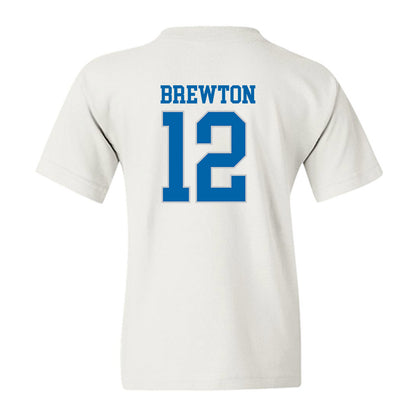 MTSU - NCAA Football : Brian Brewton - Replica Shersey Youth T-Shirt-1