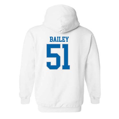MTSU - NCAA Football : Amarrien Bailey - Replica Shersey Hooded Sweatshirt-1