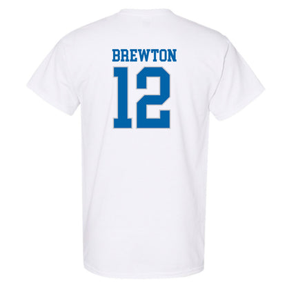 MTSU - NCAA Football : Brian Brewton - Replica Shersey T-Shirt-1