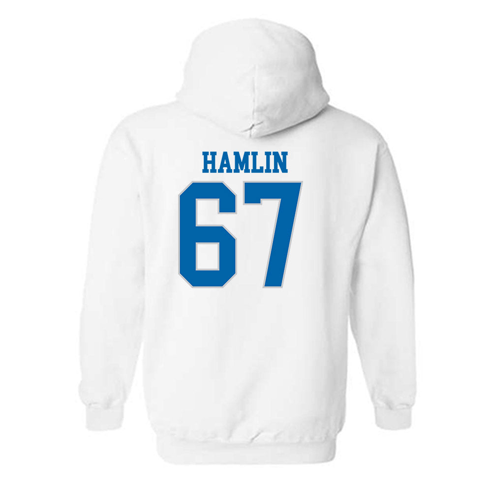 MTSU - NCAA Football : Henry Hamlin - Replica Shersey Hooded Sweatshirt