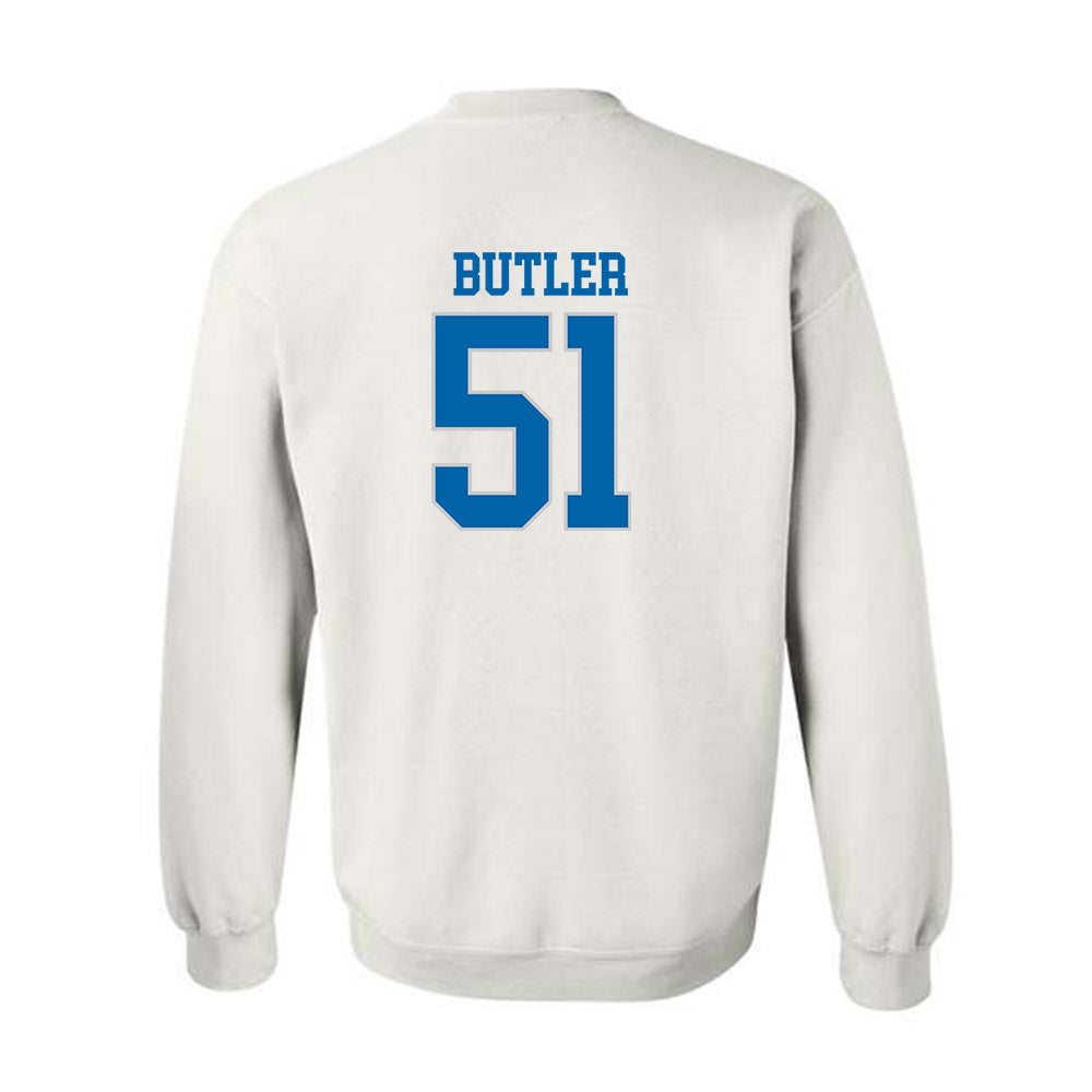 MTSU - NCAA Football : Quentin Butler - Replica Shersey Crewneck Sweatshirt-1