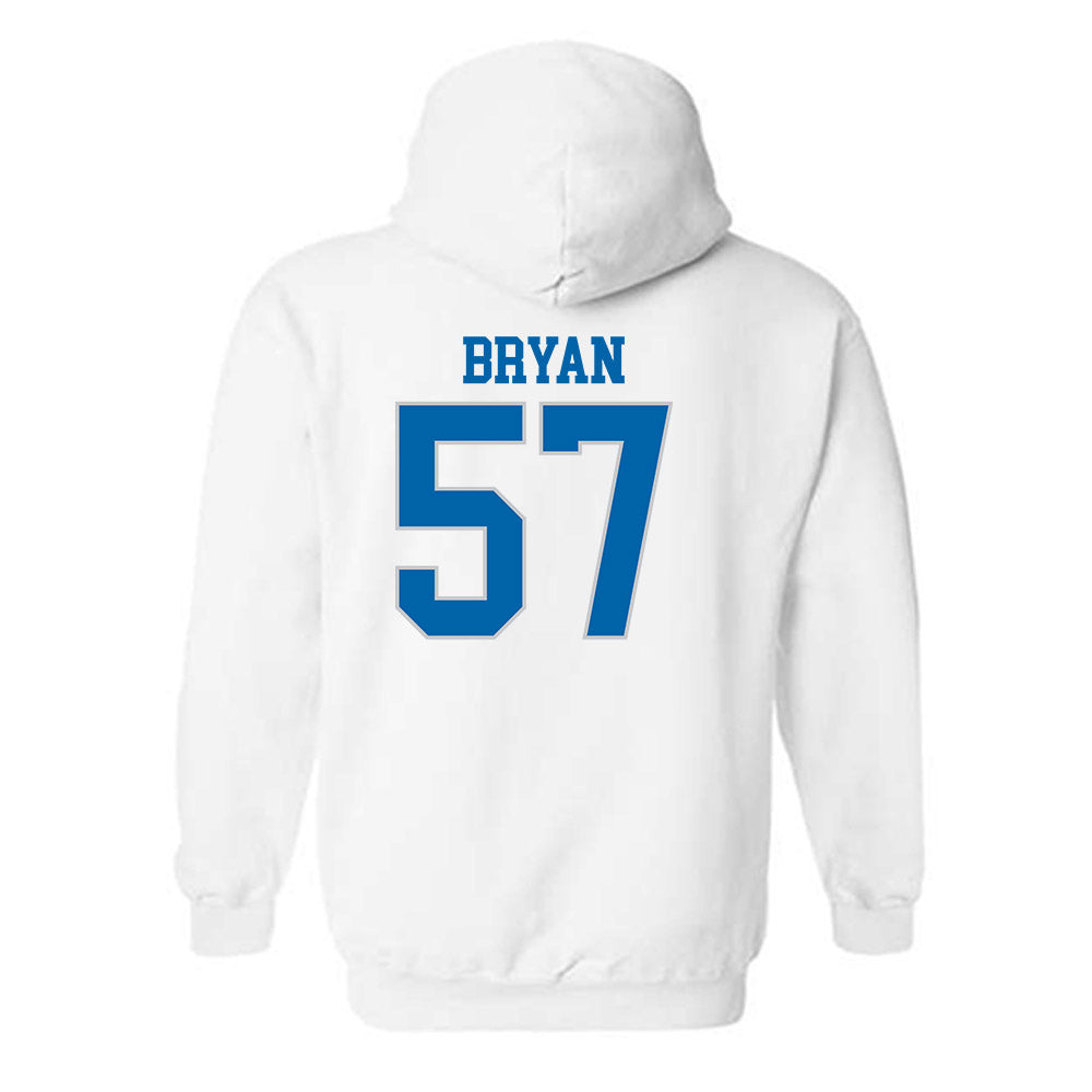 MTSU - NCAA Football : Bo Bryan - Replica Shersey Hooded Sweatshirt-1