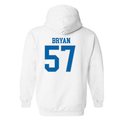 MTSU - NCAA Football : Bo Bryan - Replica Shersey Hooded Sweatshirt-1