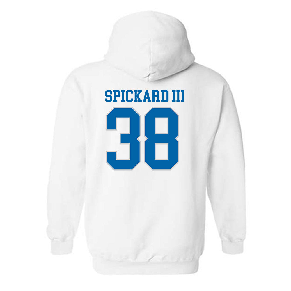 MTSU - NCAA Football : Rob Spickard III - Replica Shersey Hooded Sweatshirt-1