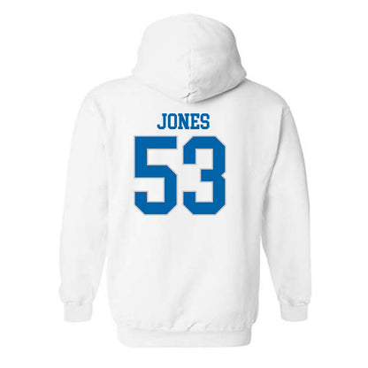 MTSU - NCAA Football : Roman Jones - Replica Shersey Hooded Sweatshirt-1