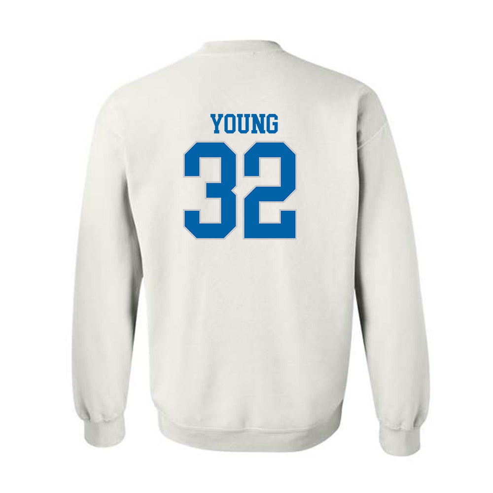 MTSU - NCAA Football : Alan Young - Replica Shersey Crewneck Sweatshirt