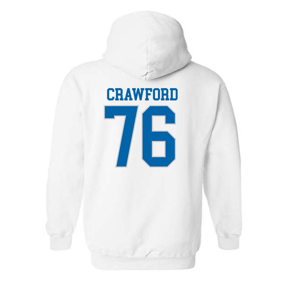 MTSU - NCAA Football : Shamar Crawford - Replica Shersey Hooded Sweatshirt