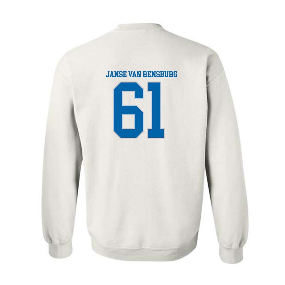 MTSU - NCAA Football : Otto Janse Van Rensburg - Replica Shersey Crewneck Sweatshirt-1