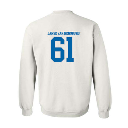 MTSU - NCAA Football : Otto Janse Van Rensburg - Replica Shersey Crewneck Sweatshirt-1