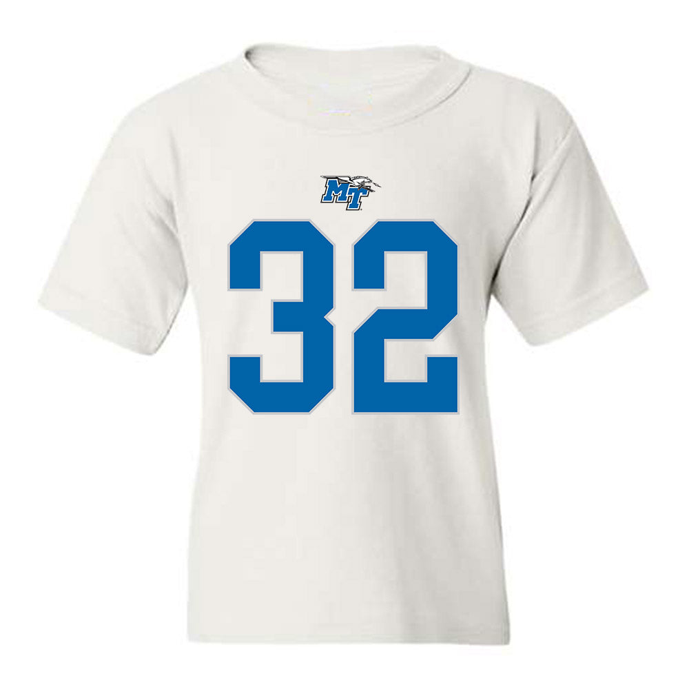 MTSU - NCAA Football : Jekail Middlebrook - Replica Shersey Youth T-Shirt