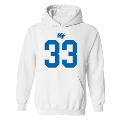 MTSU - NCAA Football : Taylor Ratinaud - Hooded Sweatshirt