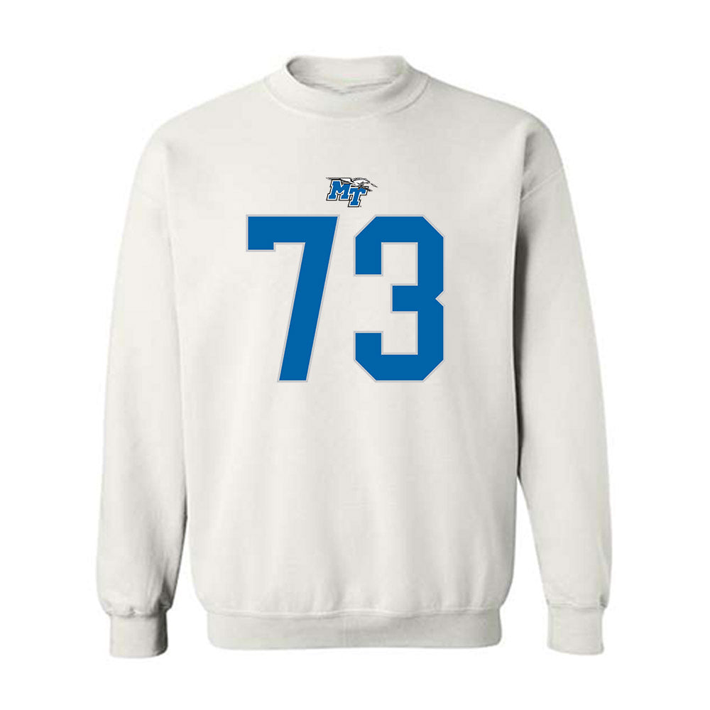 MTSU - NCAA Football : Joseph Habinowski - Replica Shersey Crewneck Sweatshirt-0