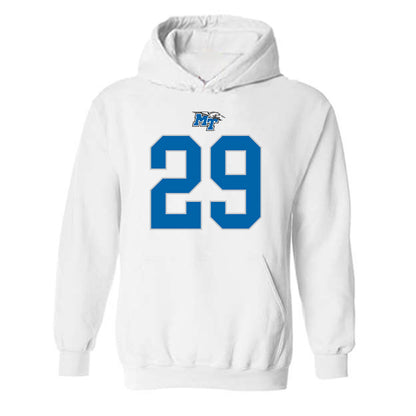 MTSU - NCAA Football : Dominic Taylor - Replica Shersey Hooded Sweatshirt-0