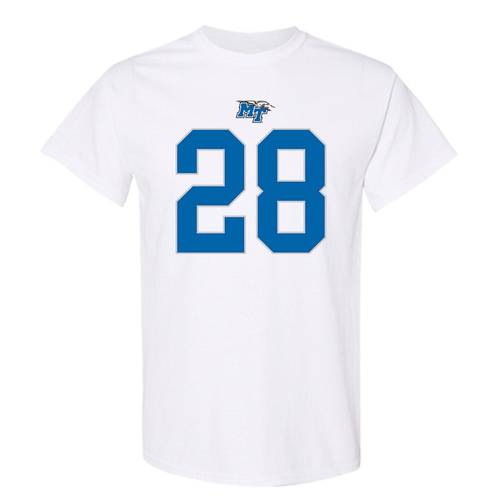 MTSU - NCAA Football : Alan Young - Replica Shersey T-Shirt-0
