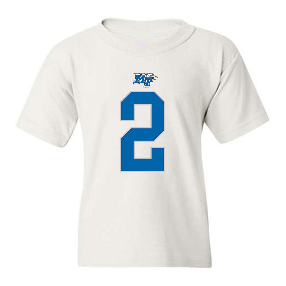 MTSU - NCAA Football : Rocco Williams - Replica Shersey Youth T-Shirt-0