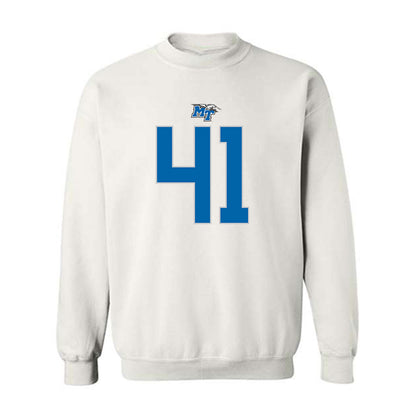 MTSU - NCAA Football : Christopher Kaup - Replica Shersey Crewneck Sweatshirt-0