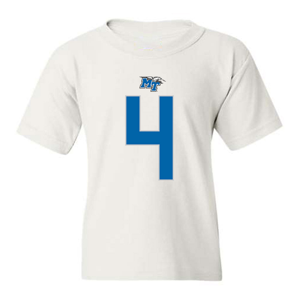 MTSU - NCAA Football : James Monds III - Replica Shersey Youth T-Shirt