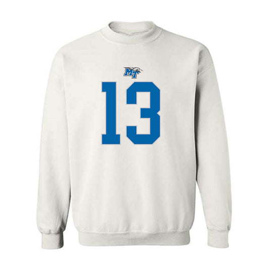 MTSU - NCAA Football : Cam Lacy - Replica Shersey Crewneck Sweatshirt-0