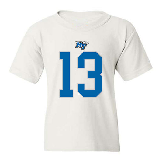 MTSU - NCAA Football : Cam Lacy - Replica Shersey Youth T-Shirt-0