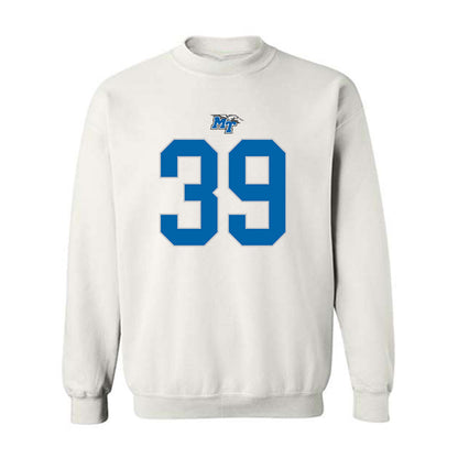 MTSU - NCAA Football : Christofer Noble - Replica Shersey Crewneck Sweatshirt-0