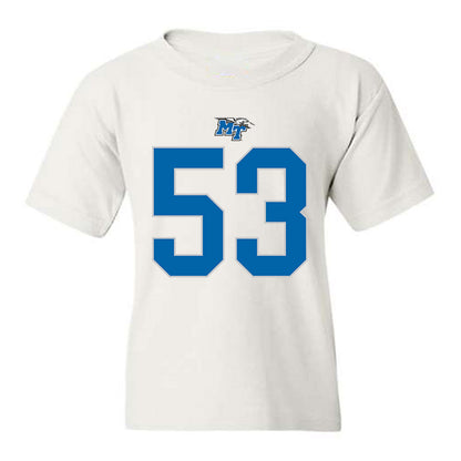 MTSU - NCAA Football : Roman Jones - Replica Shersey Youth T-Shirt-0