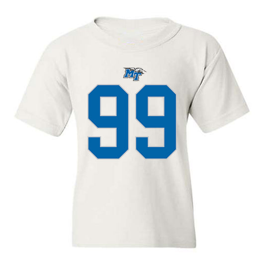 MTSU - NCAA Football : Ja'Darious Morris - Replica Shersey Youth T-Shirt-0