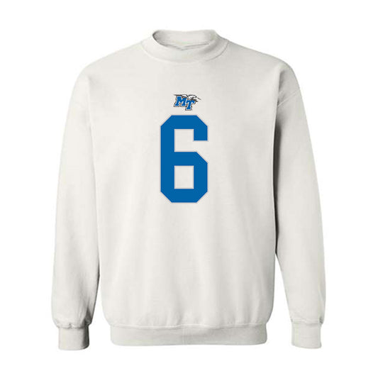 MTSU - NCAA Football : Antoine Jones - Replica Shersey Crewneck Sweatshirt-0
