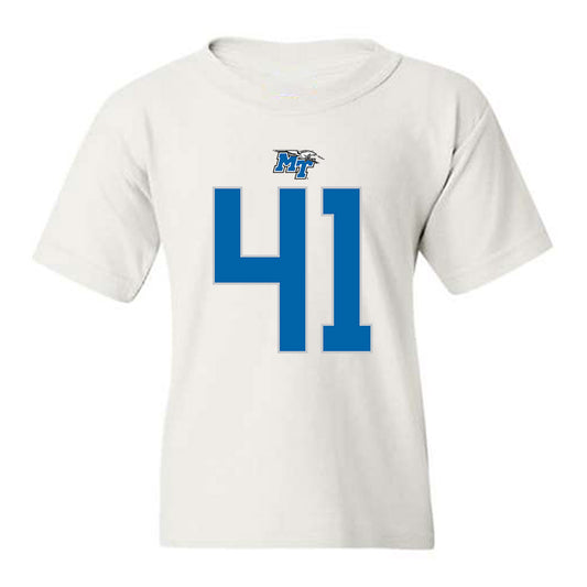 MTSU - NCAA Football : Christopher Kaup - Replica Shersey Youth T-Shirt-0